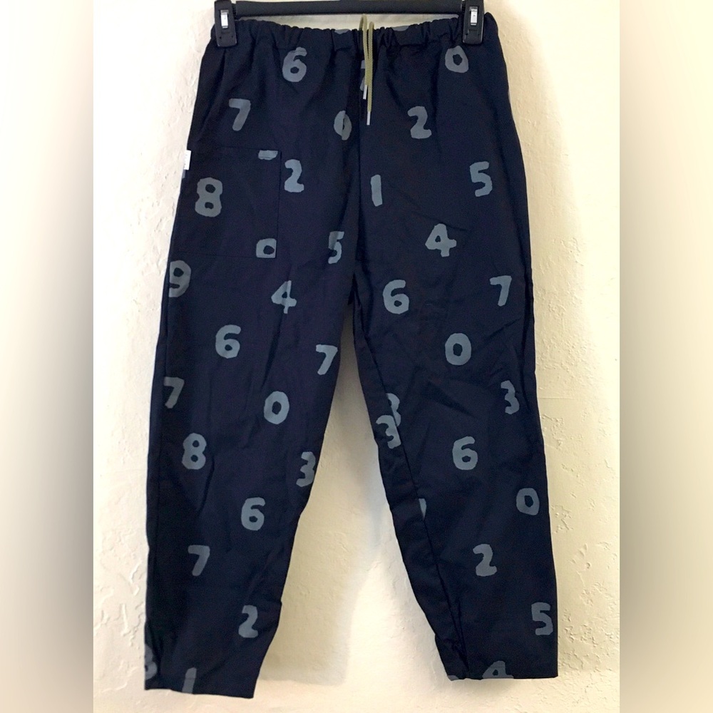 Sou Sou Kyoto Japan Pants Small Pull On Tapered 100% Cotton Artsy Relaxed